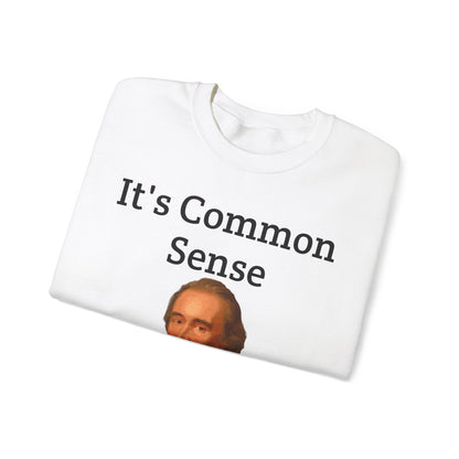 It's Common Sense Sweatshirt