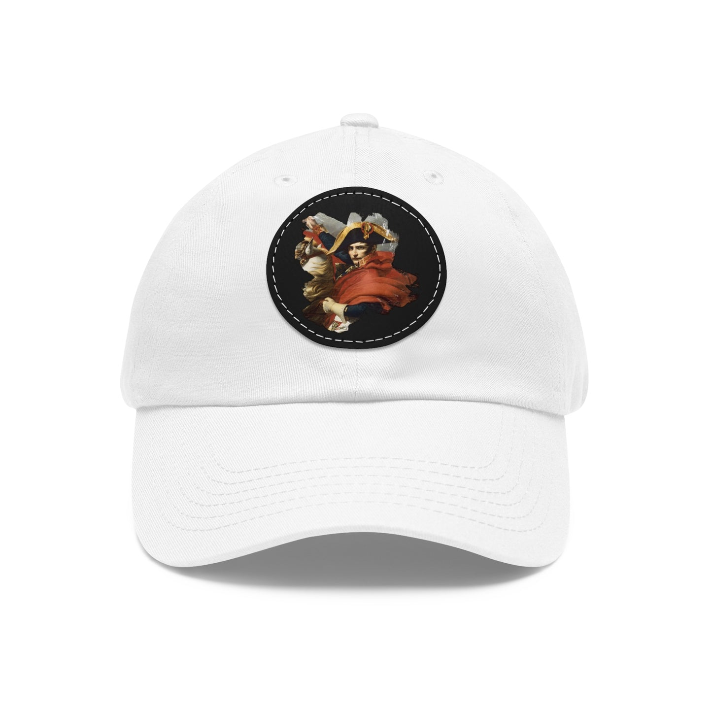 Napoleon Bonaparte Leather Patch Hat