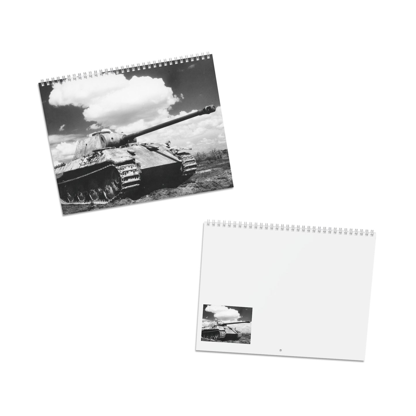 Tanks Throughout History 2026 (Grid Style) Calendar