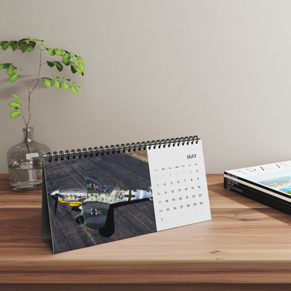 Vintage World War 2 Aircraft 2026 Desktop Calendar