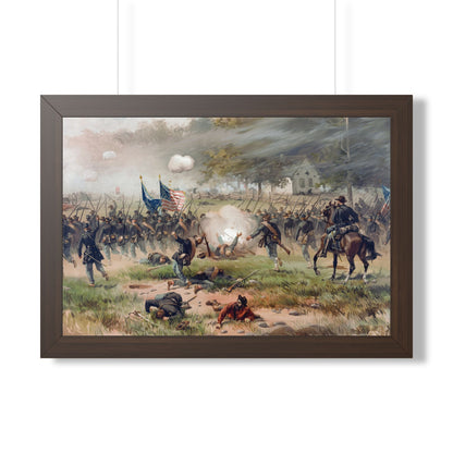 Battle of Antietam Framed Print | Thure de Thulstrup, 1887