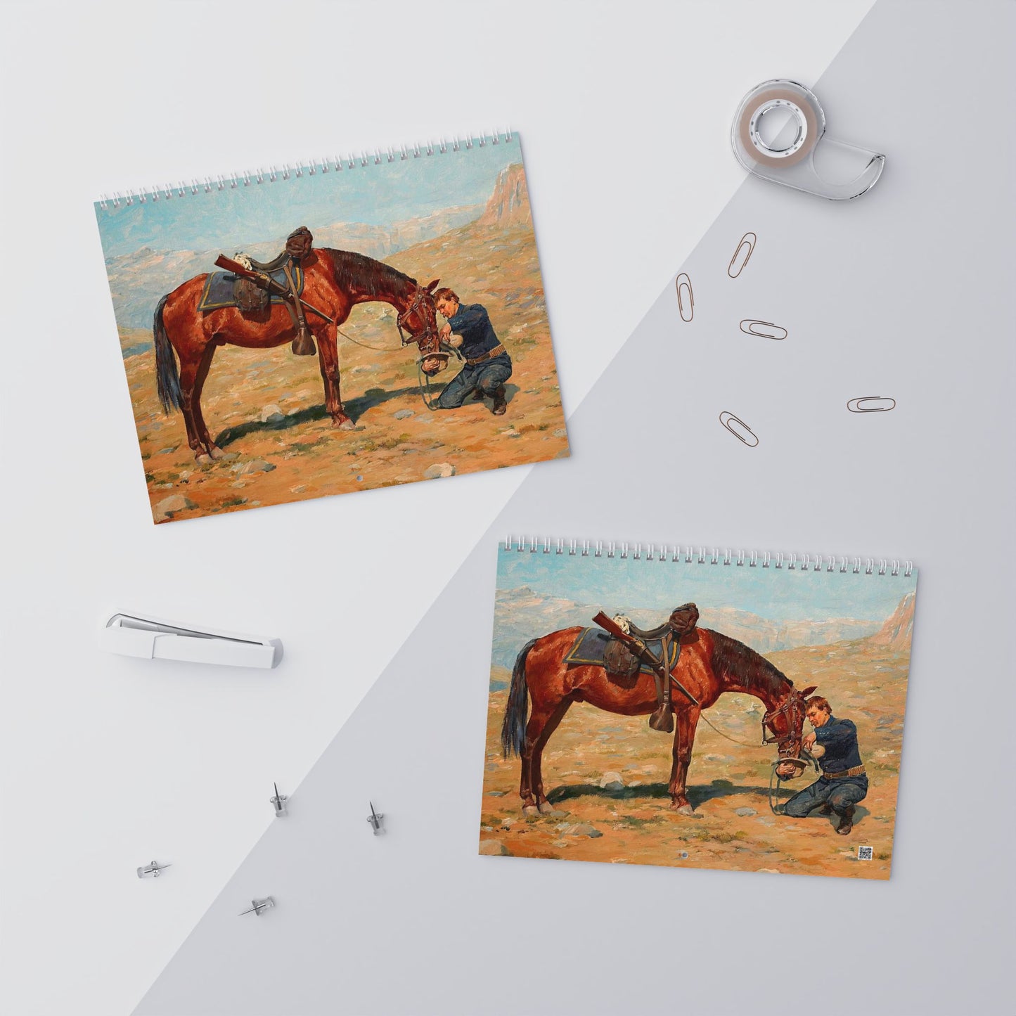 American Western Painting 2026 Calendar