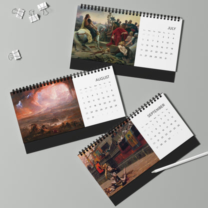 Roman History 2026 Desktop Calendar