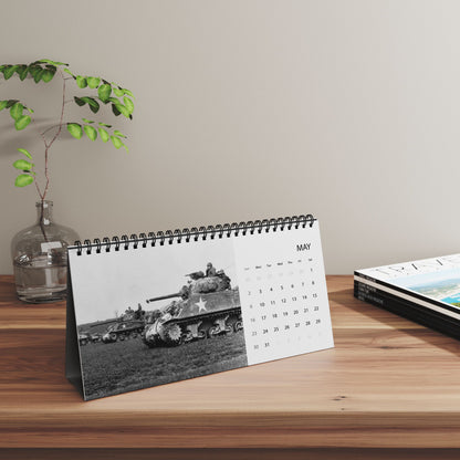 Tanks Throughout History 2027 Desktop Calendar