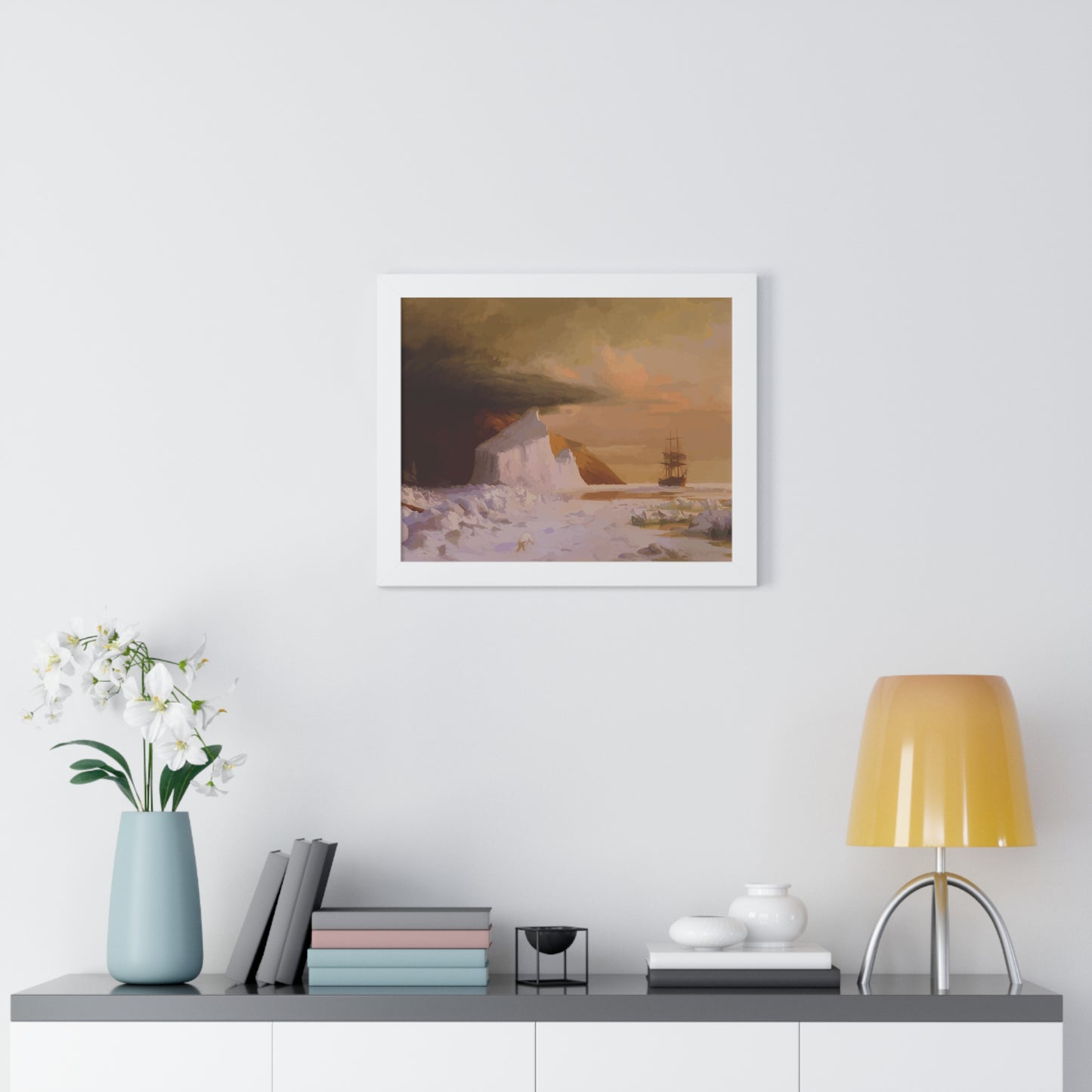 Arctic Summer Framed Painting Poster