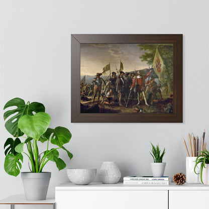 Landing of Columbus Framed Print | John Vanderlyn, 1847