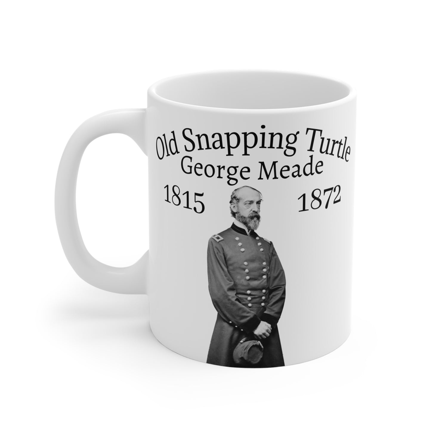 "Old Snapping Turtle" General George Meade Mug