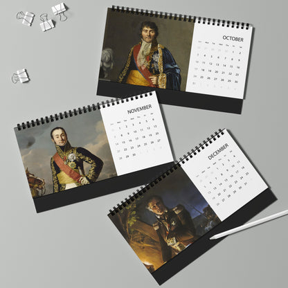 Napoleon's Marshals 2027 Desktop Calendar