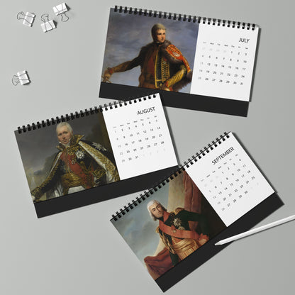 Napoleon's Marshals 2027 Desktop Calendar