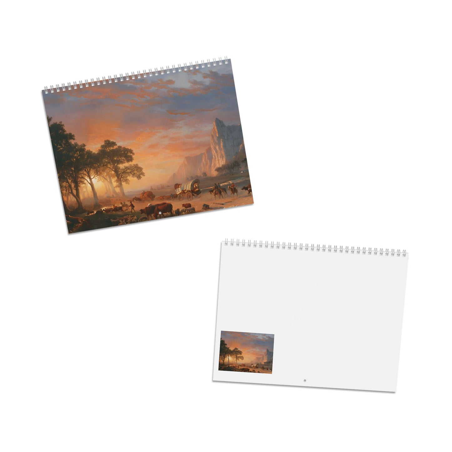 Albert Bierstadt 2026 Painting (Grid Style) Calendar