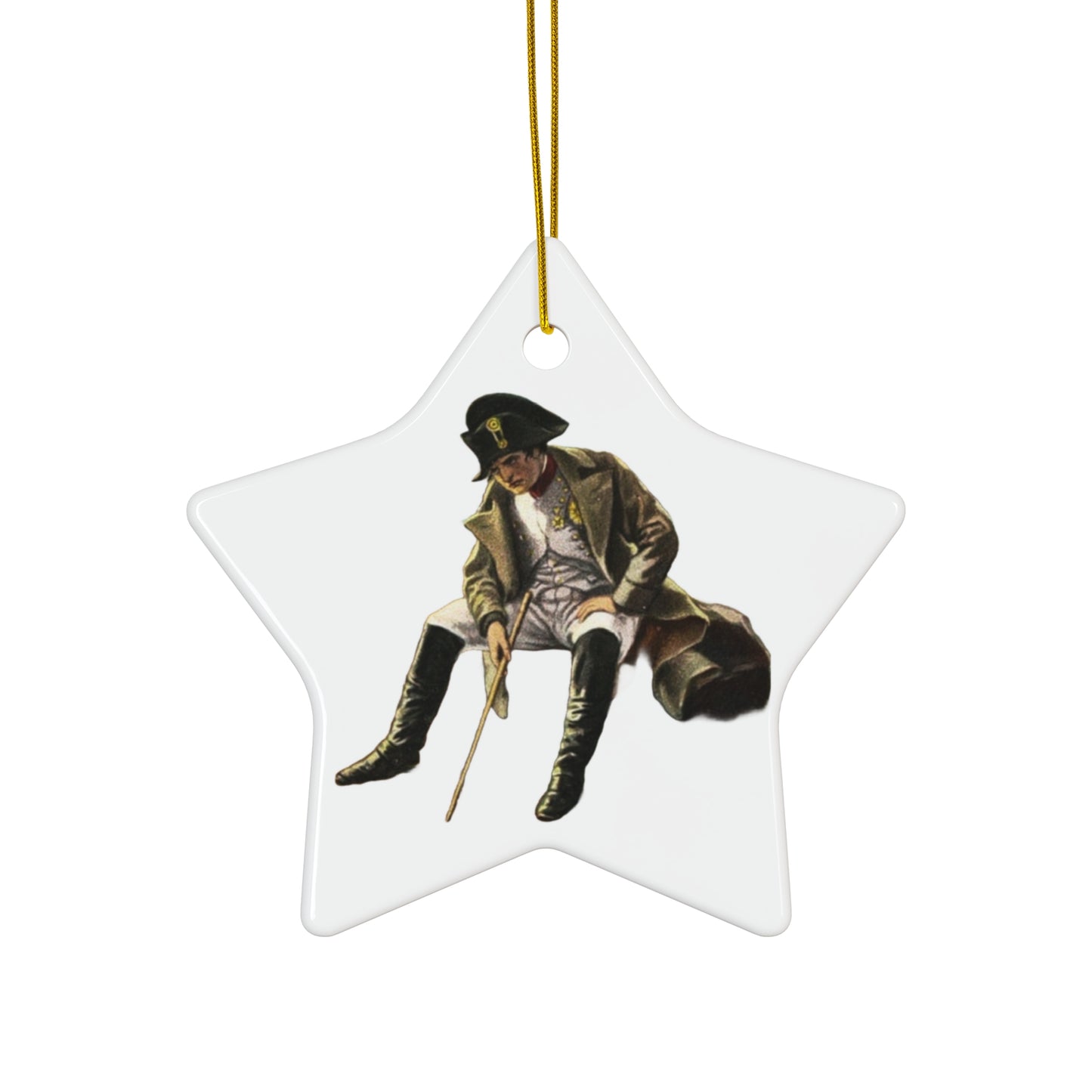 Napoleon Bonaparte Exiled Ornament