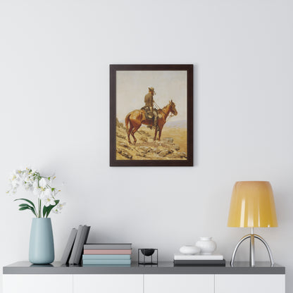 The Lookout Framed Painting Poster