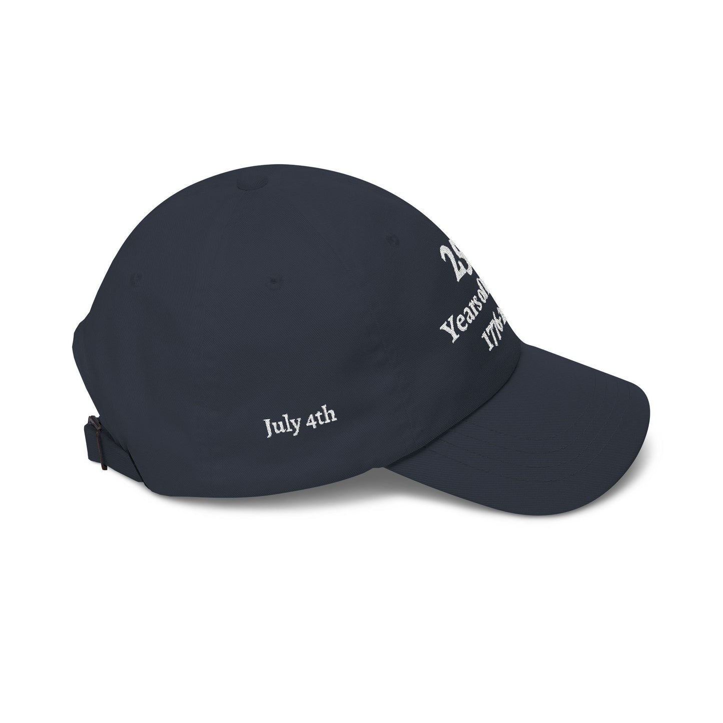 250 Years of History 1776–2026 Embroidered Hat