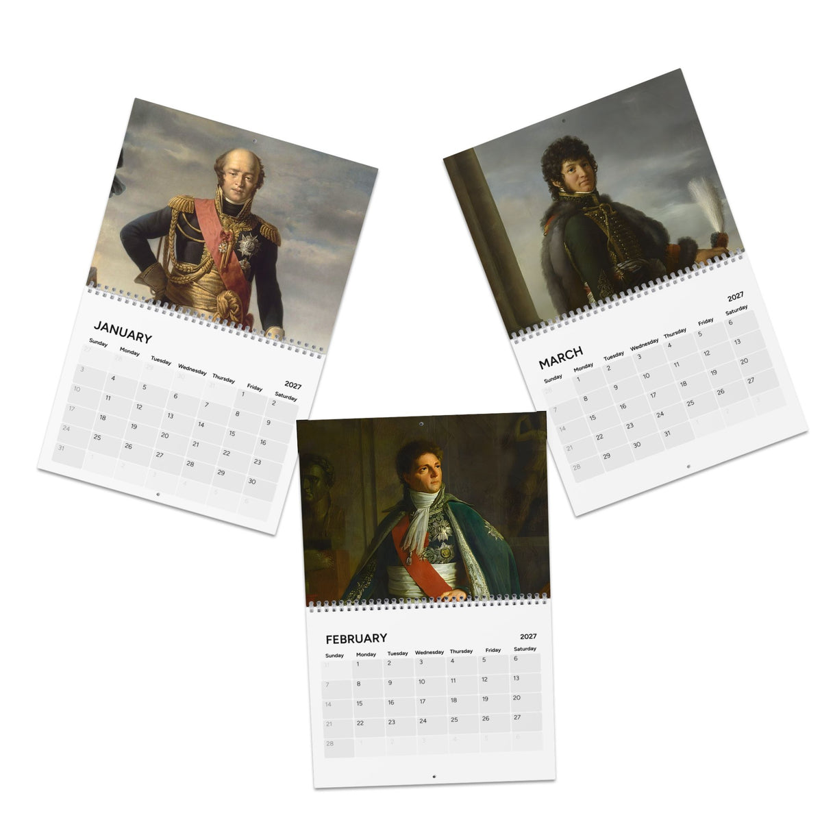 Napoleon's Marshals 2027 Calendar