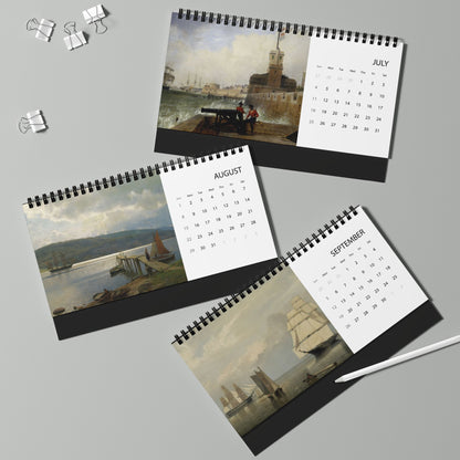 Maritime Art 2027 Desktop Calendar