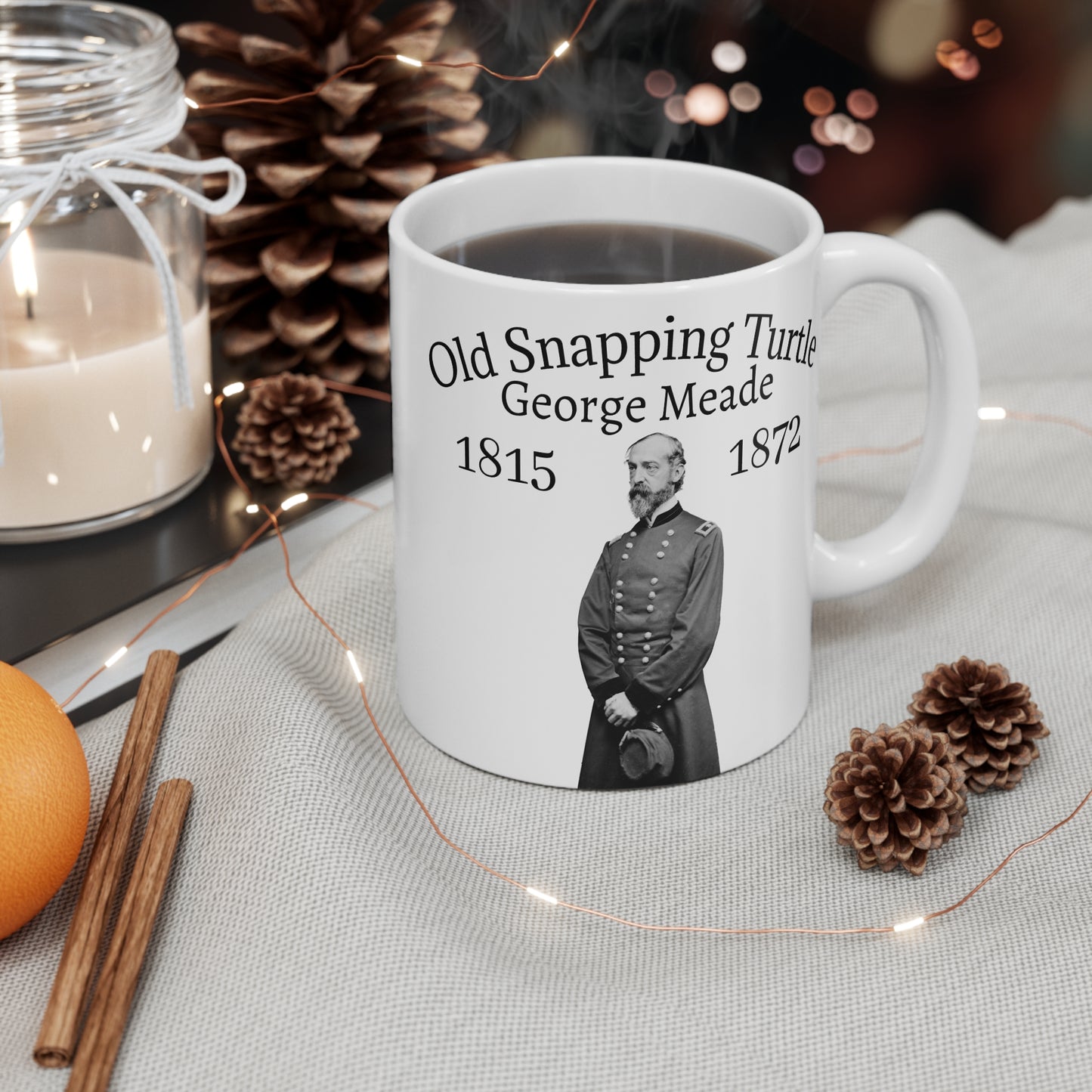 "Old Snapping Turtle" General George Meade Mug