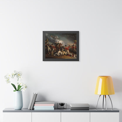 The Death of General Mercer at the Battle of Princeton Framed Print | John Trumbull, c. 1789