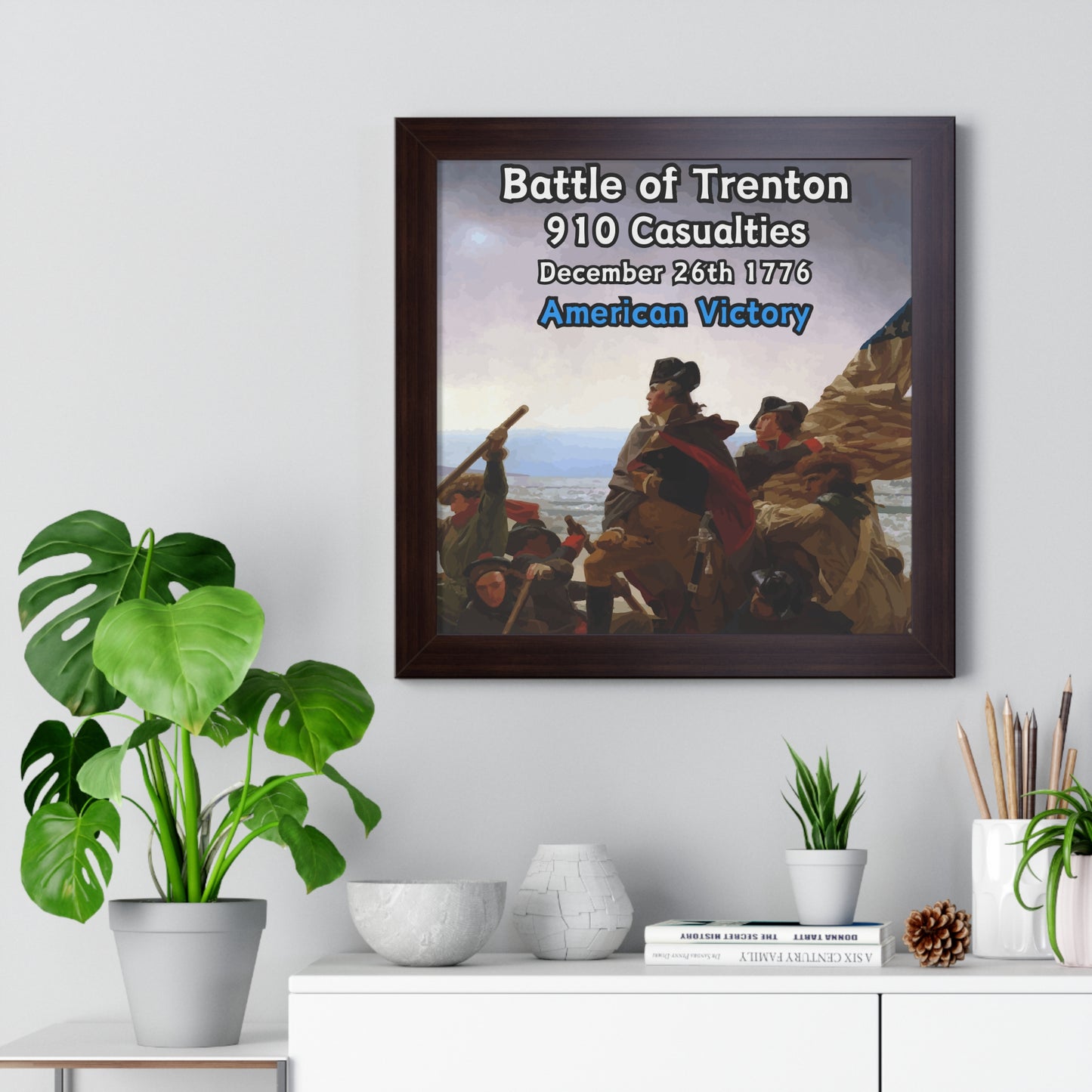 Battle of Trenton Framed Poster