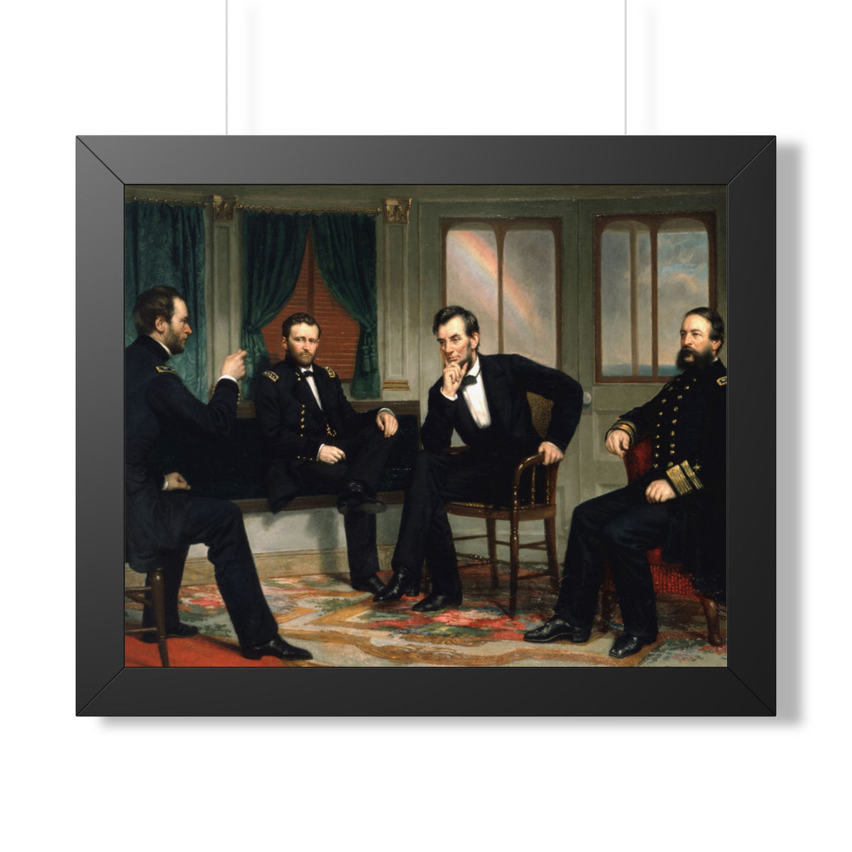 The Peacemakers Framed Print | George P. A. Healy, 1868