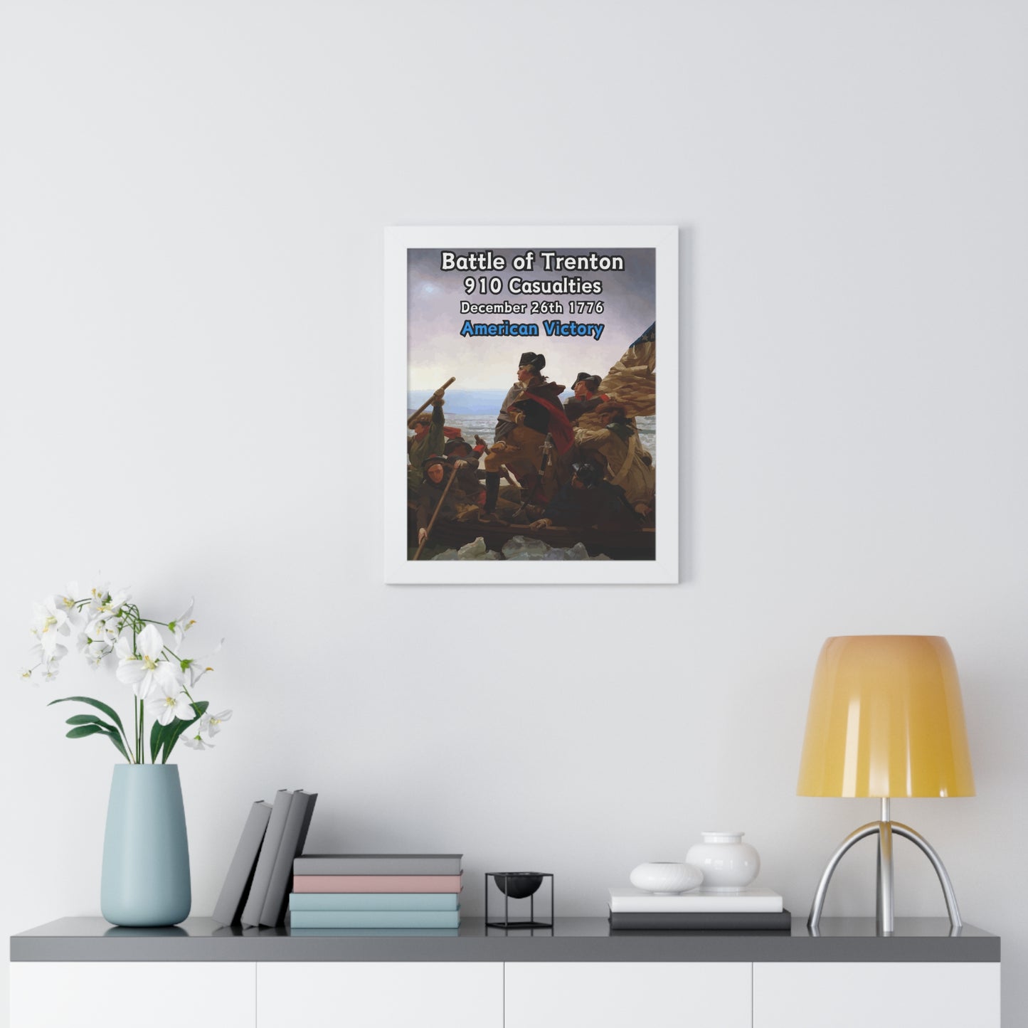 Battle of Trenton Framed Poster