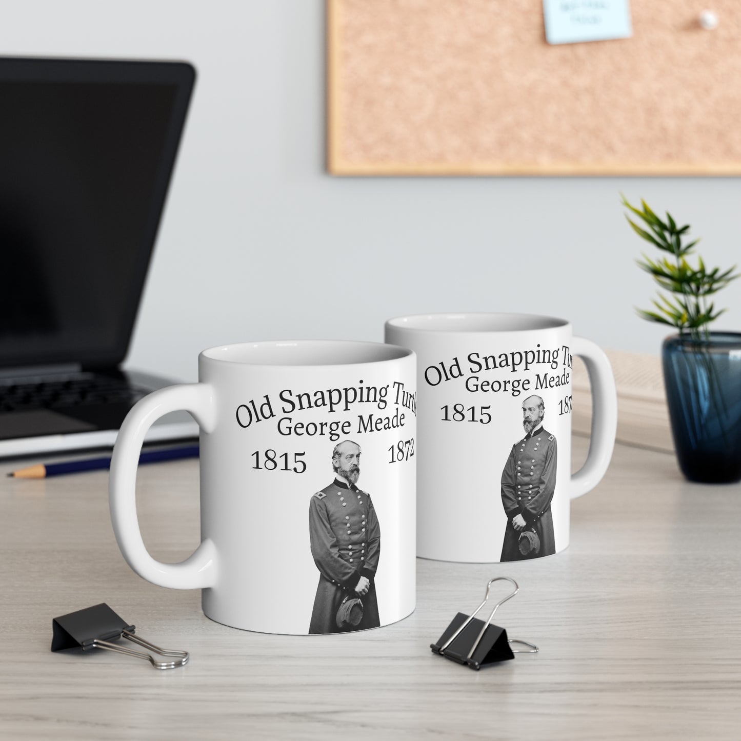 "Old Snapping Turtle" General George Meade Mug