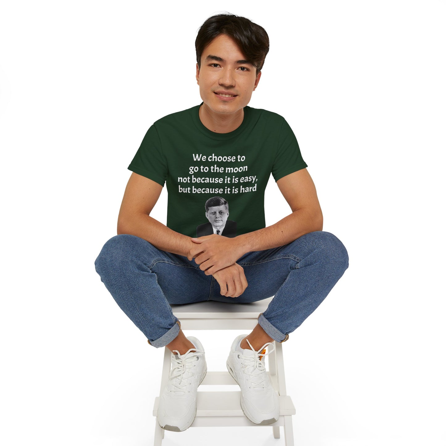 John F. Kennedy Moon Landing Quote Shirt