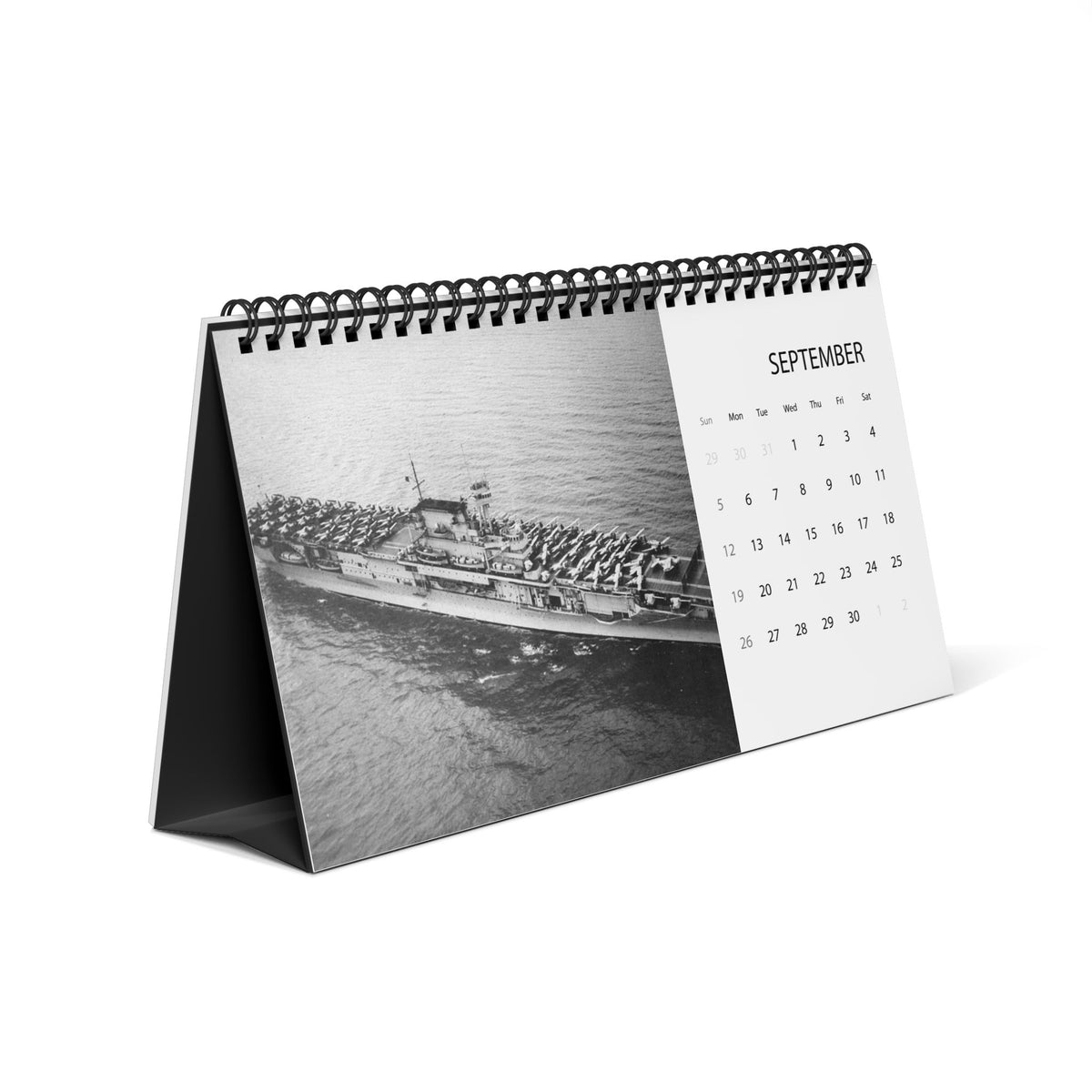 400 Years of American Ships 2027 Desktop Calendar