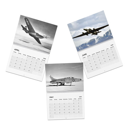 100 years of American Aircraft 2026 (Grid Style) Calendar