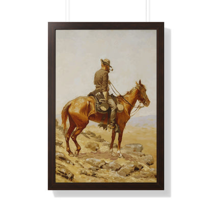 The Lookout Framed Painting Poster