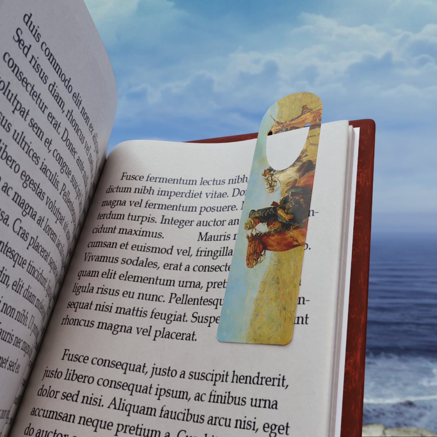 My Bunkie Painting Bookmark