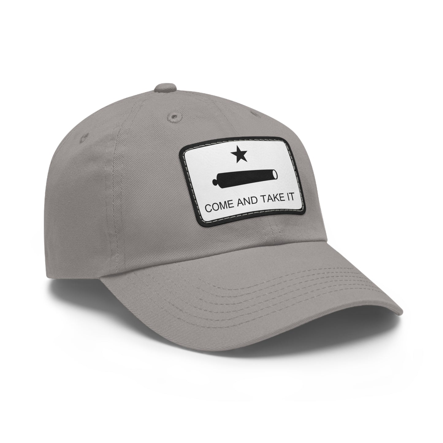 Come and Take It Leather Patch Hat