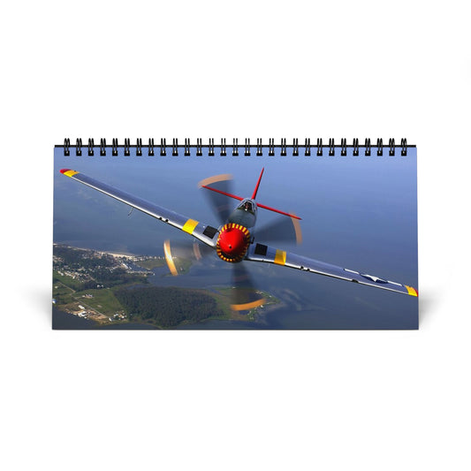 Vintage World War 2 Aircraft 2026 Desktop Calendar