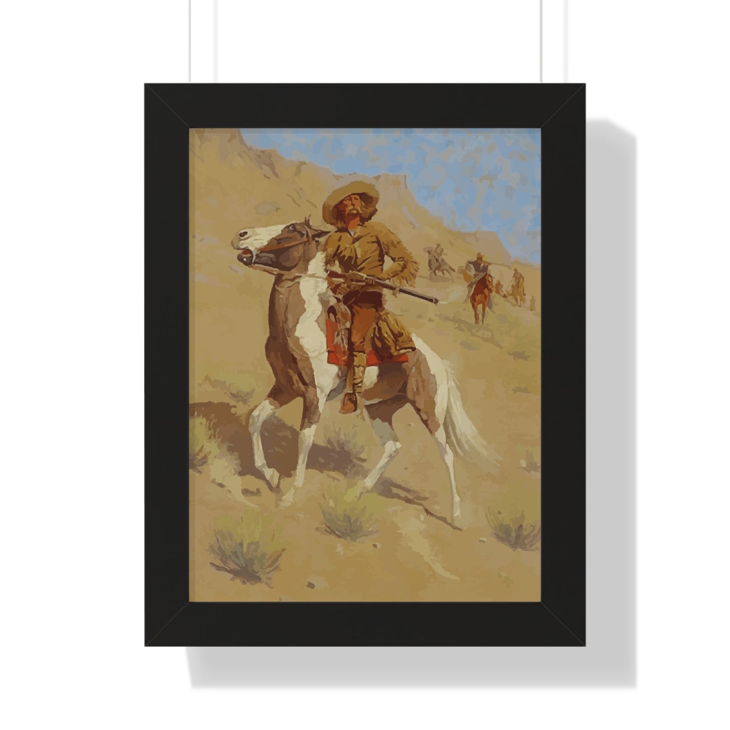 The Scout Framed Painting Poster