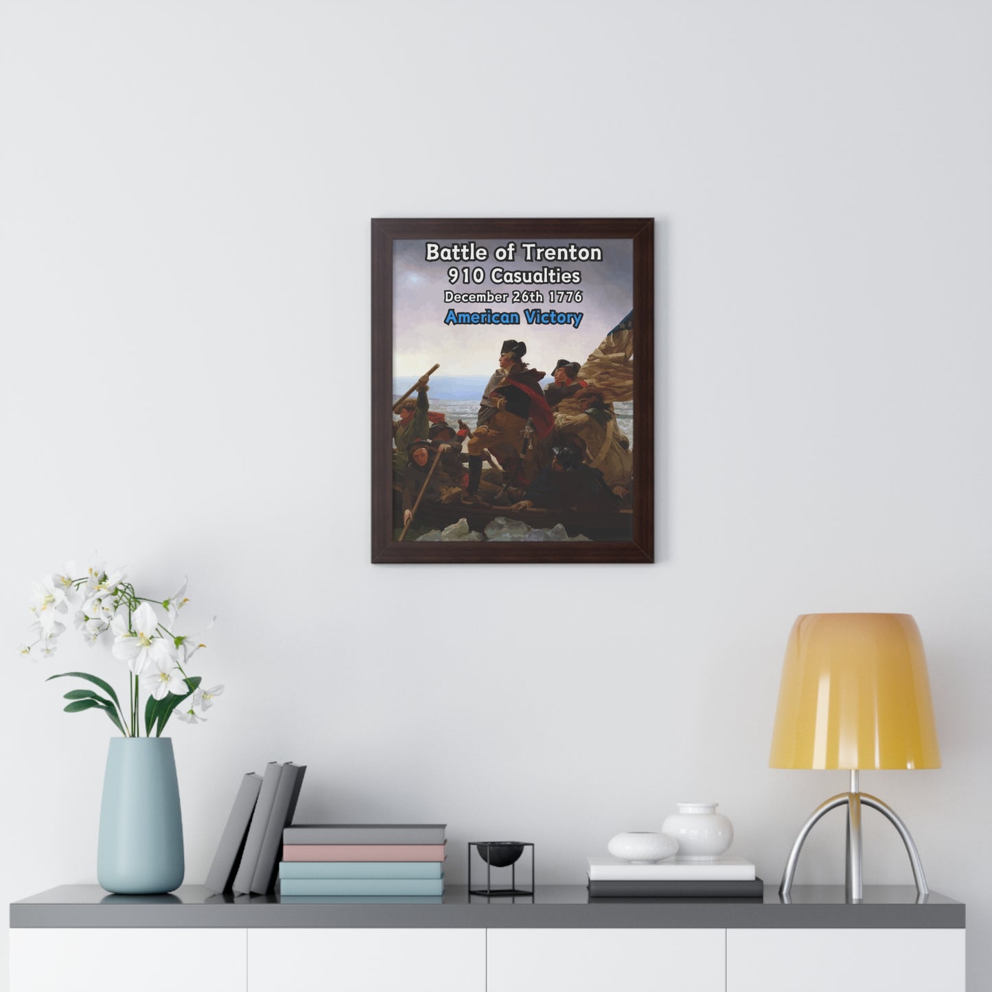 Battle of Trenton Framed Poster