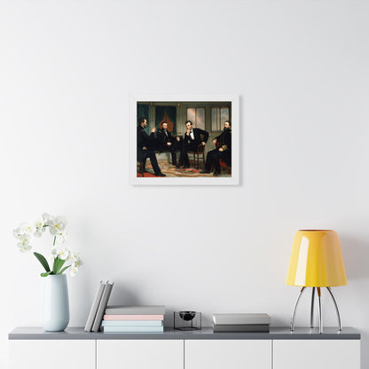 The Peacemakers Framed Print | George P. A. Healy, 1868