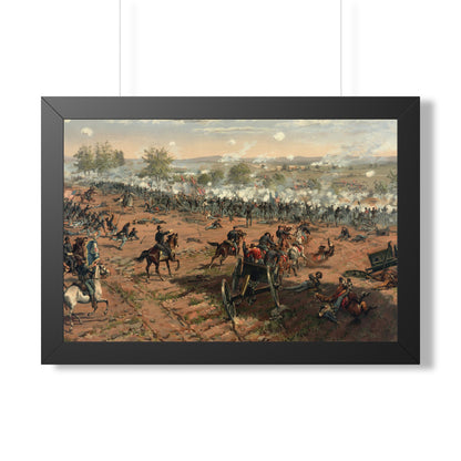 Battle of Gettysburg Framed Print | Thure de Thulstrup, 1887
