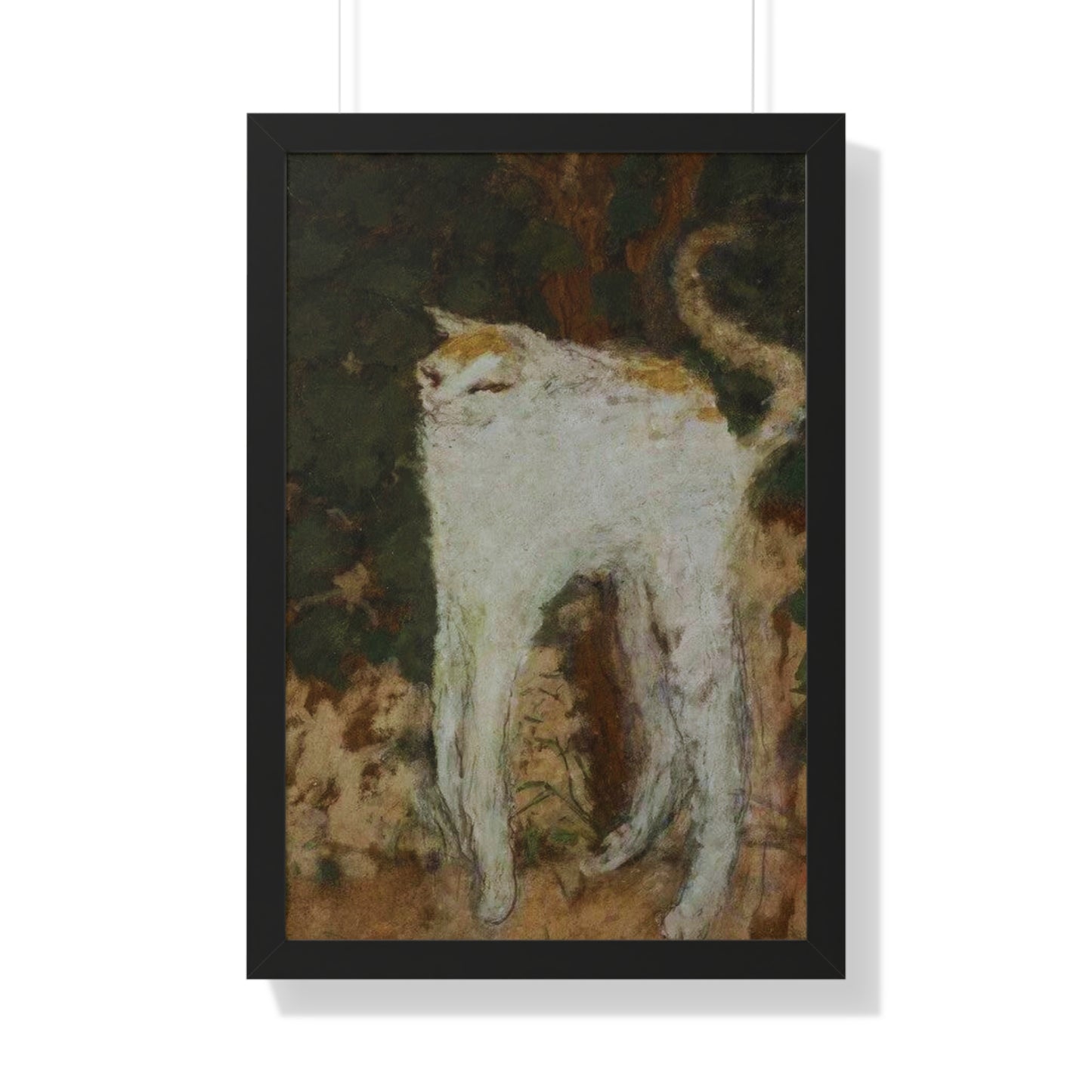 The White Cat 1894 Painting Poster