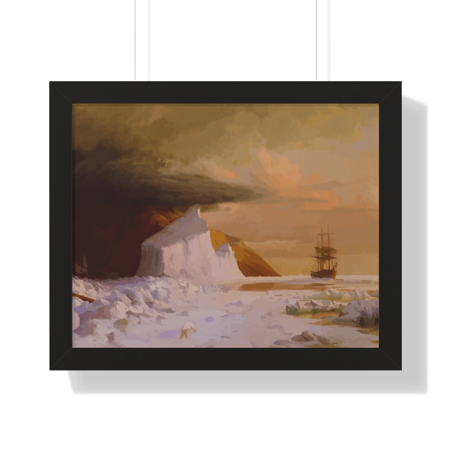 Arctic Summer Framed Painting Poster