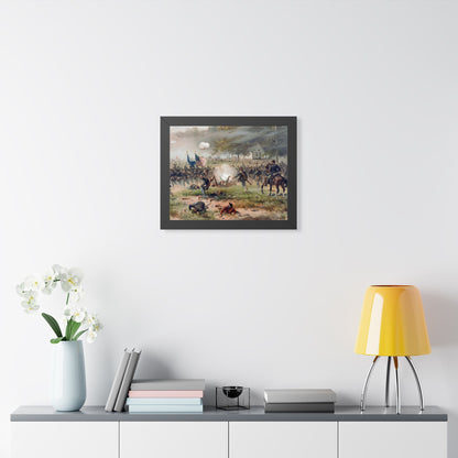Battle of Antietam Framed Print | Thure de Thulstrup, 1887