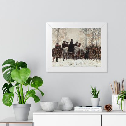 The March to Valley Forge Framed Print | William B. T. Trego, 1883