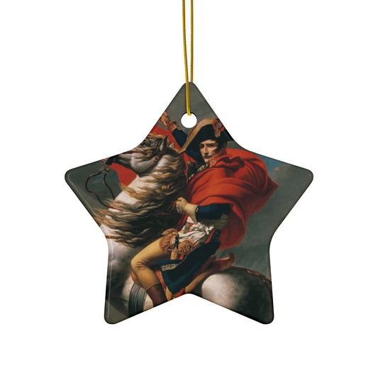 Napoleon Bonaparte Crossing the Alps Ornament