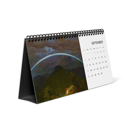 Caspar David Friedrich 2027 Desktop Calendar