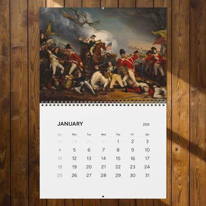 Revolutionary War 2026 Calendar
