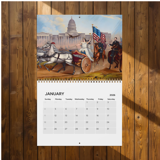 Civil War 2026 (Grid Style) Calendar