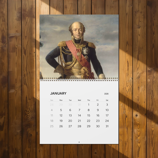 Napoleon's Marshals 2026 Calendar