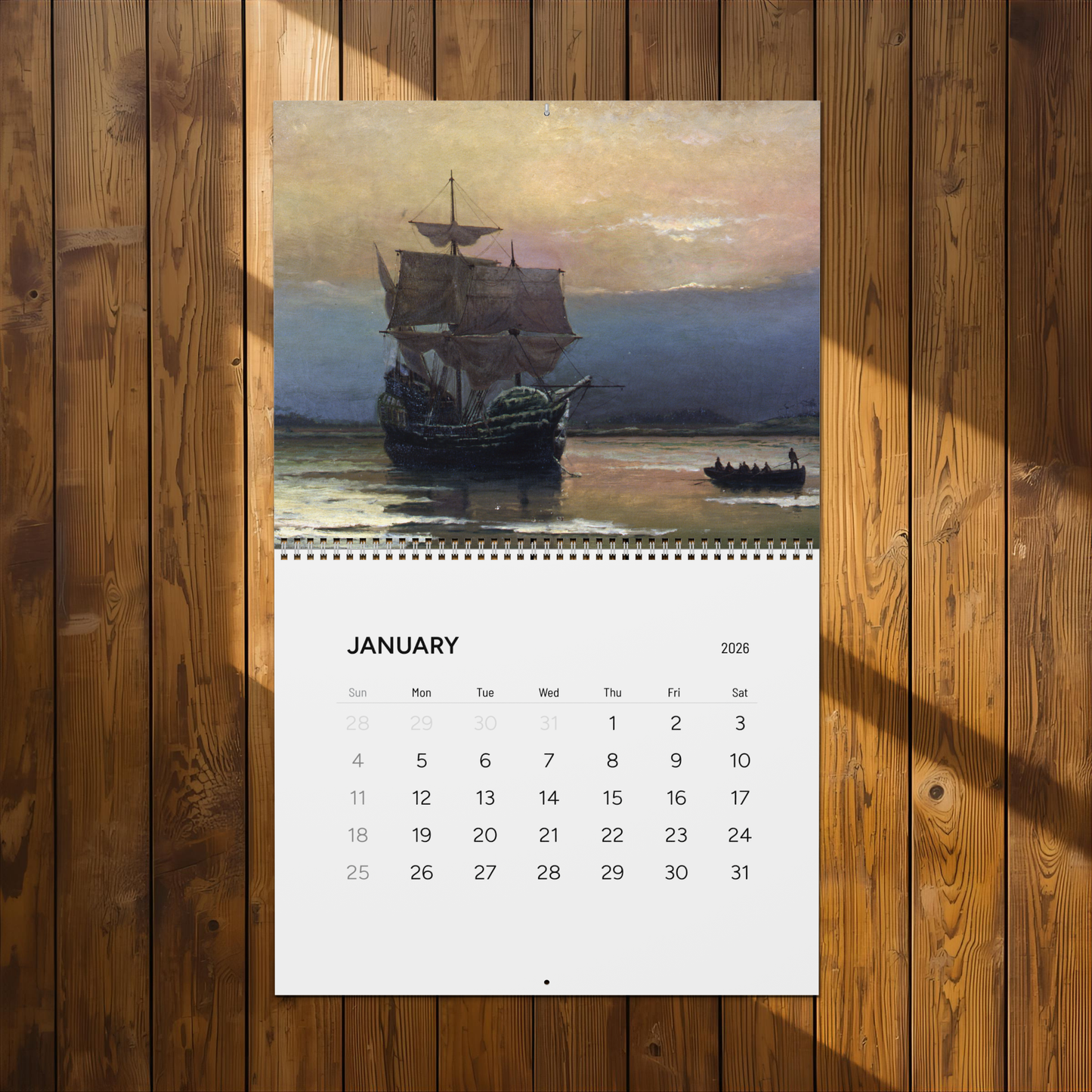 400 Years of American Ships 2026 Calendar