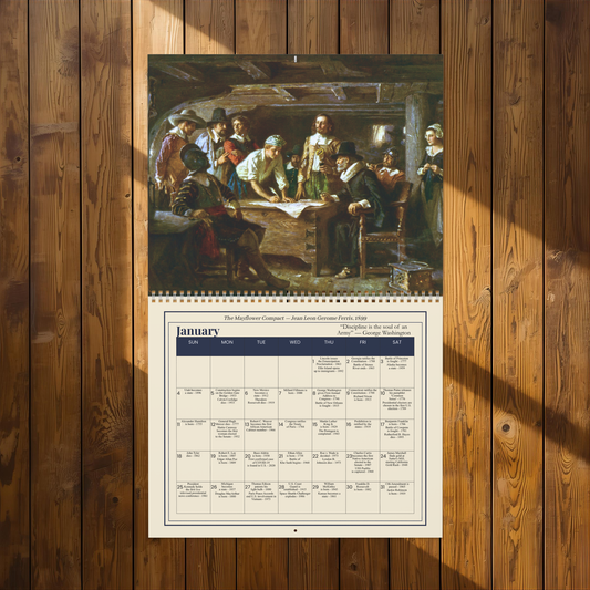 250 Years of American History 1776-2026 | On This Day in American History Calendar