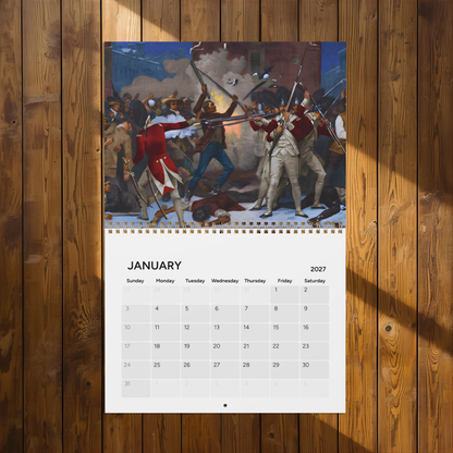 Revolutionary War 2027 Wall Calendar