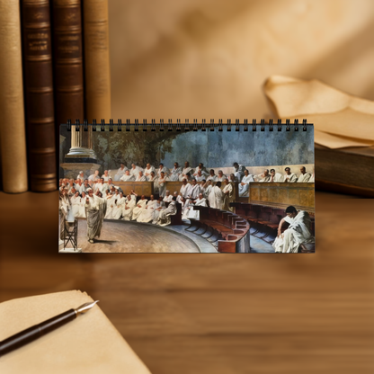 Roman History 2027 Desktop Calendar