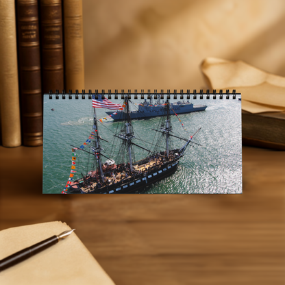400 Years of American Ships 2027 Desktop Calendar